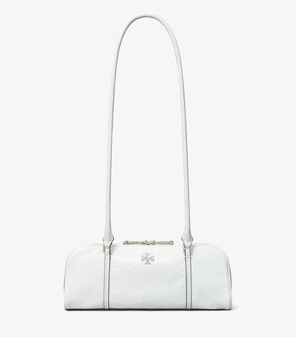 Mini Crinkle Leather Marshmallow Satchel