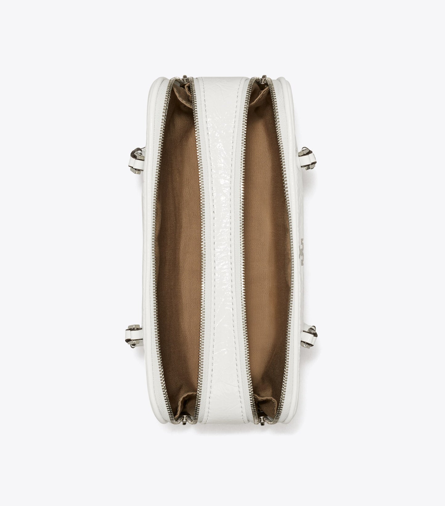 Mini Crinkle Leather Marshmallow Satchel