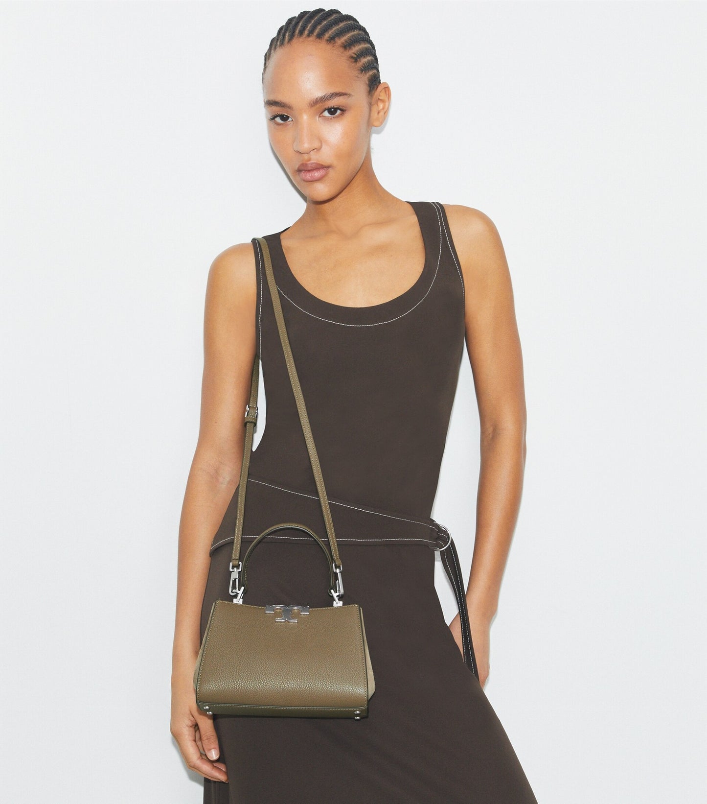 Mini Eleanor Pebbled Satchel