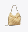 Mini Fleming Shearling Hobo Bag