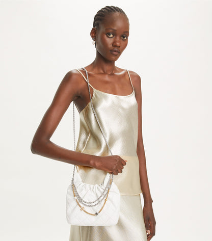 Mini Fleming Soft Distressed Hobo Bag