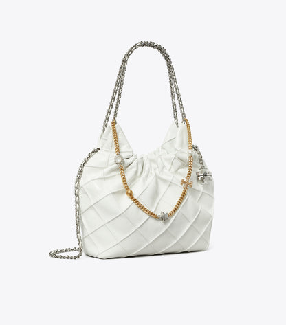 Mini Fleming Soft Distressed Hobo Bag