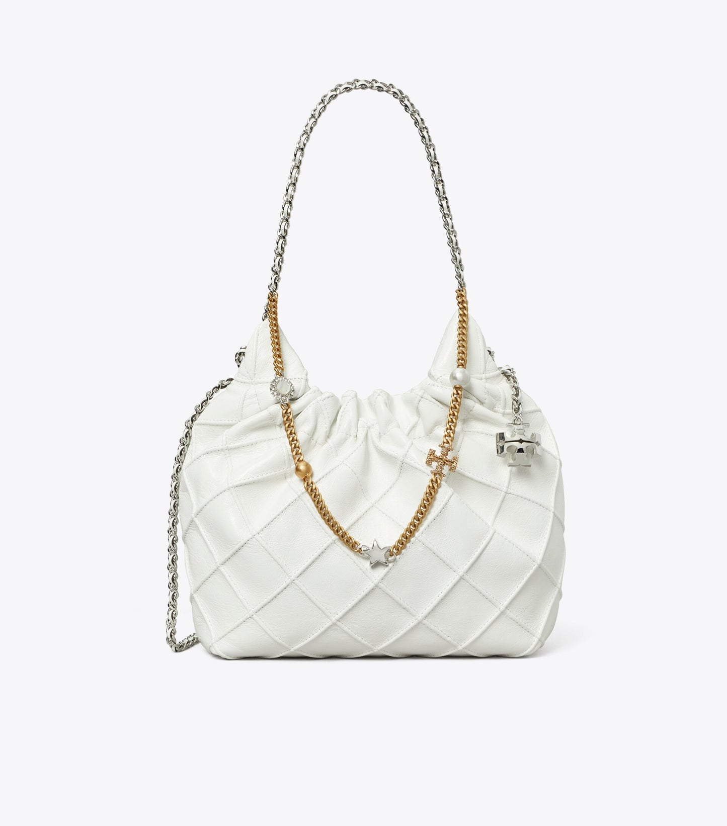 Mini Fleming Soft Distressed Hobo Bag