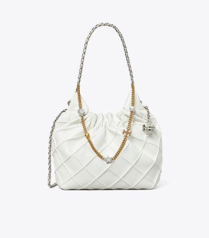 Mini Fleming Soft Distressed Hobo Bag