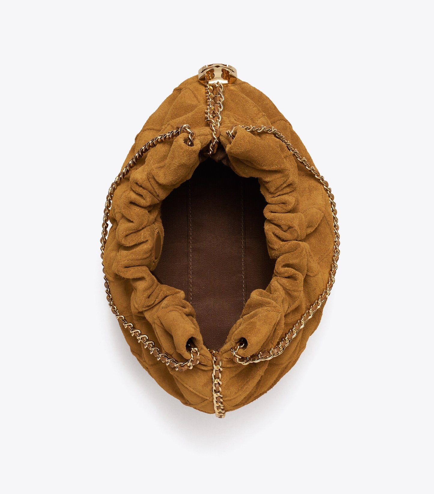 Mini Fleming Soft Suede Hobo Bag