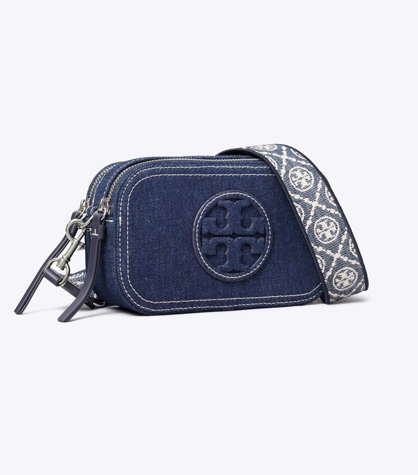 Mini Miller Denim Crossbody Bag