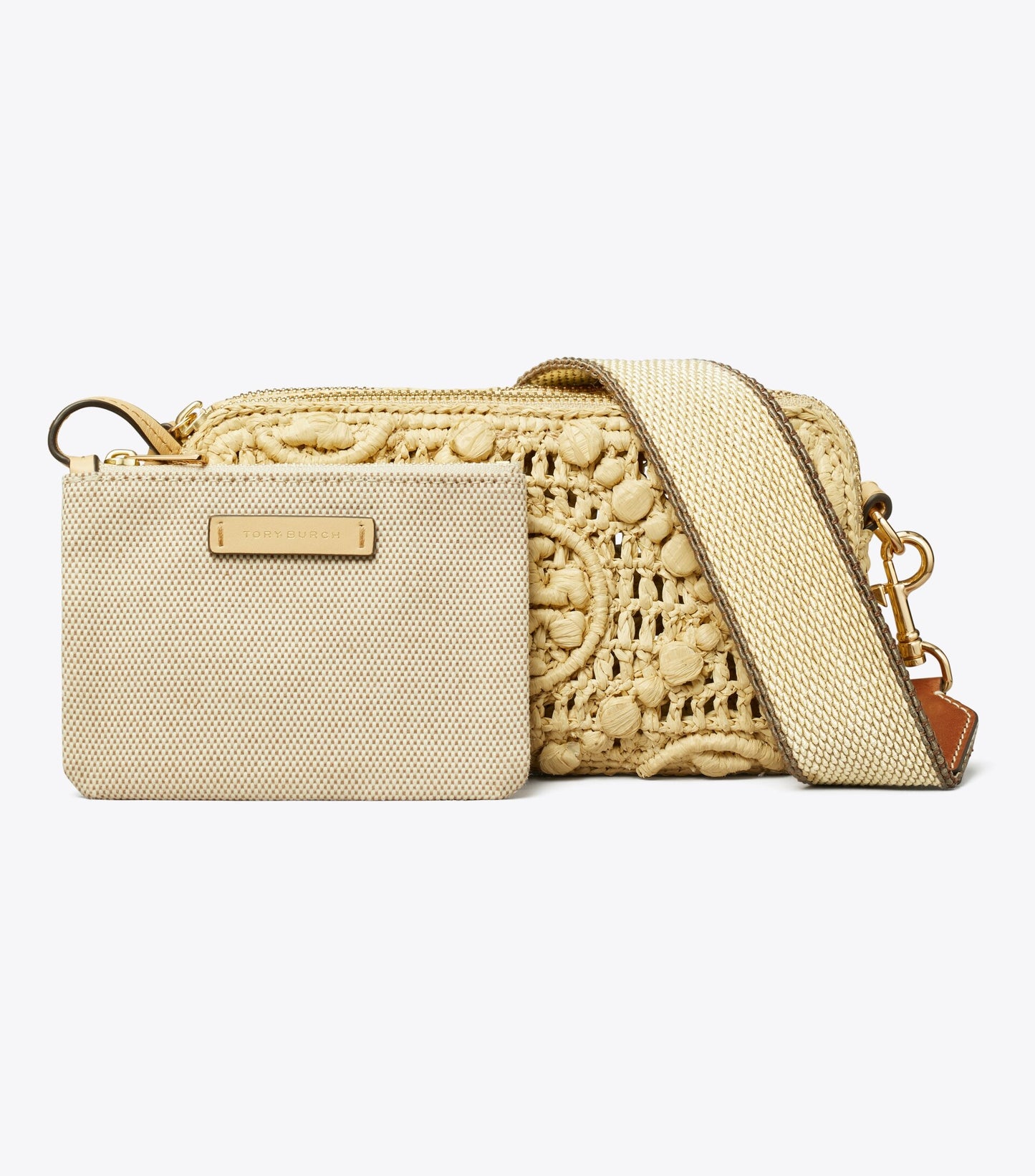 Mini Miller Raffia Crossbody Bag