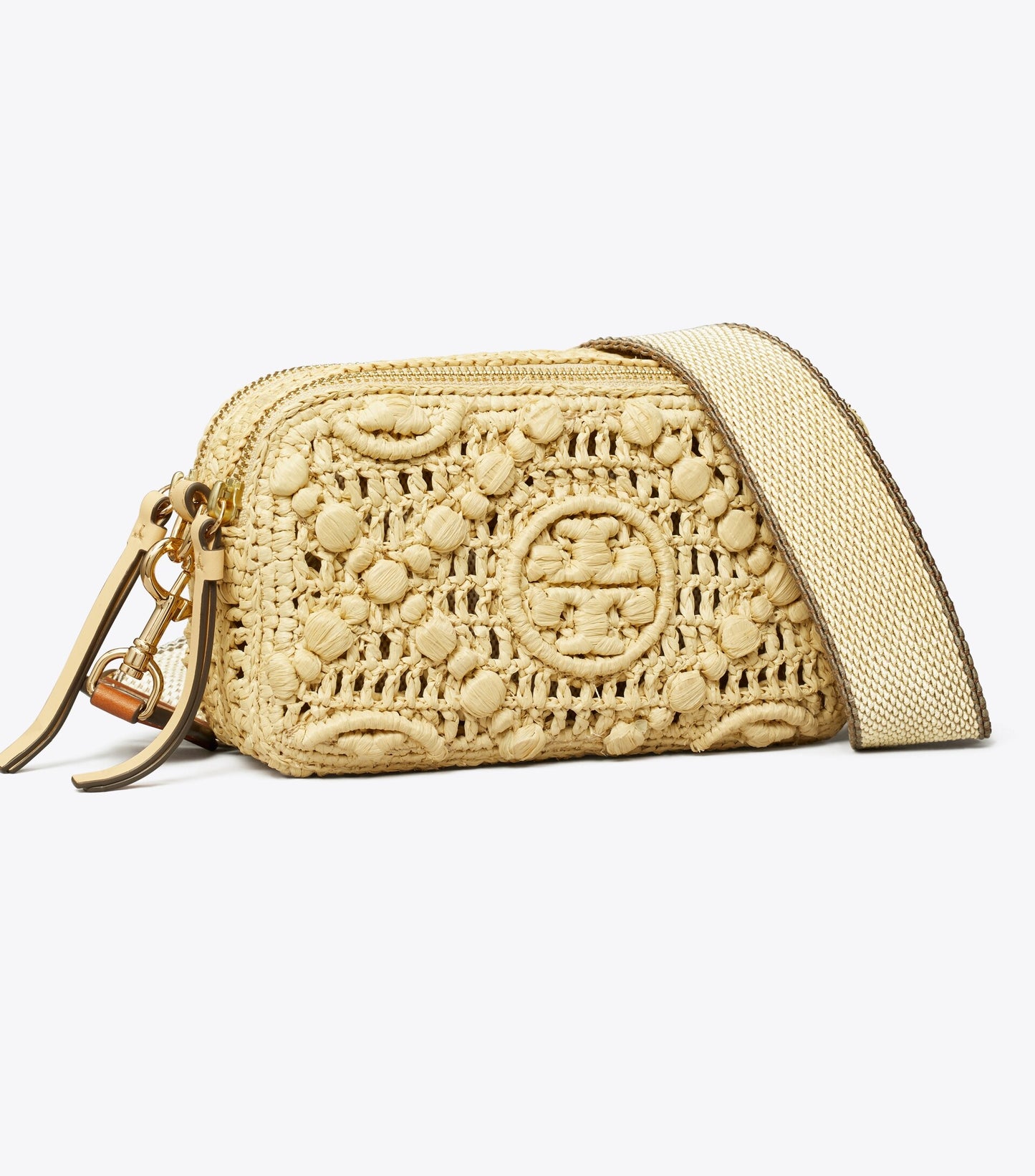 Mini Miller Raffia Crossbody Bag