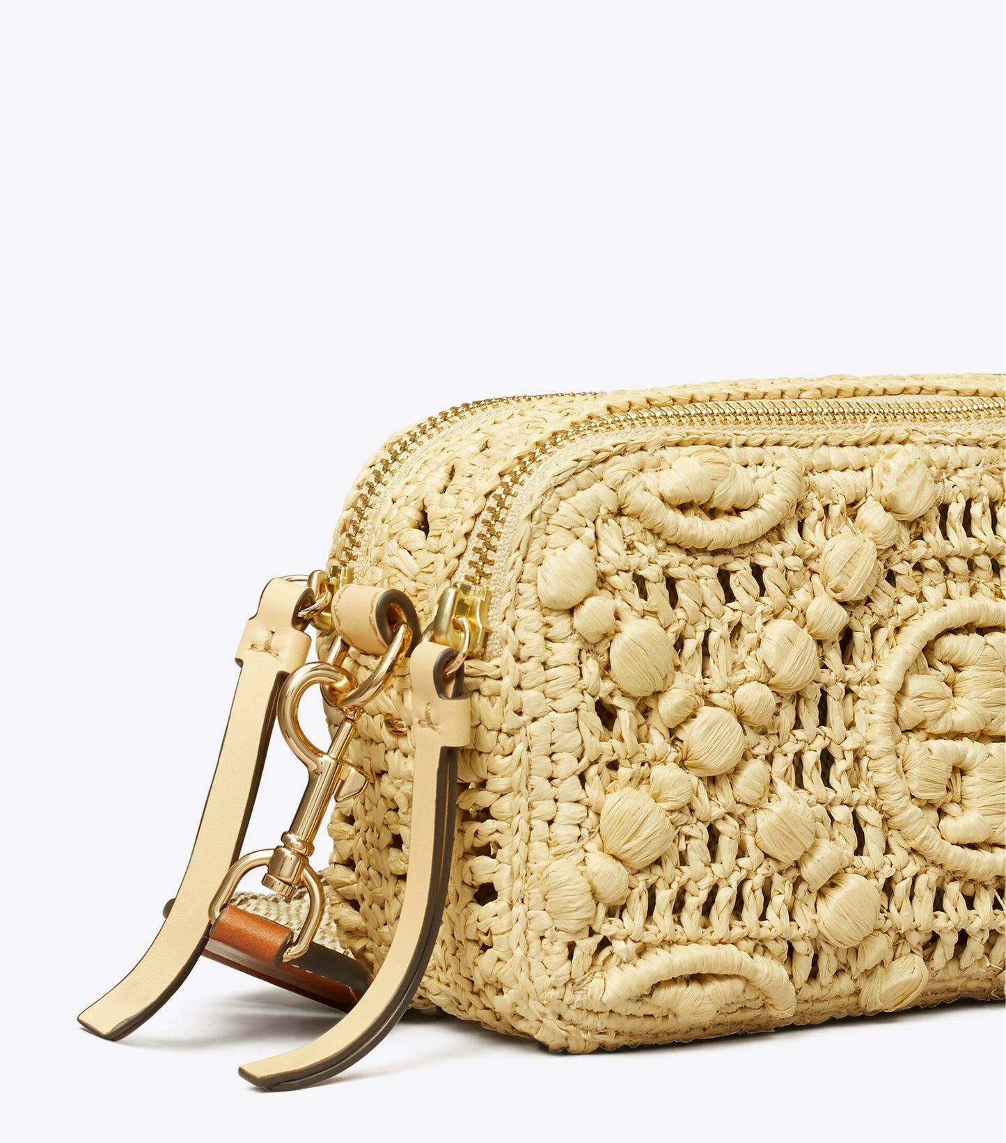 Mini Miller Raffia Crossbody Bag