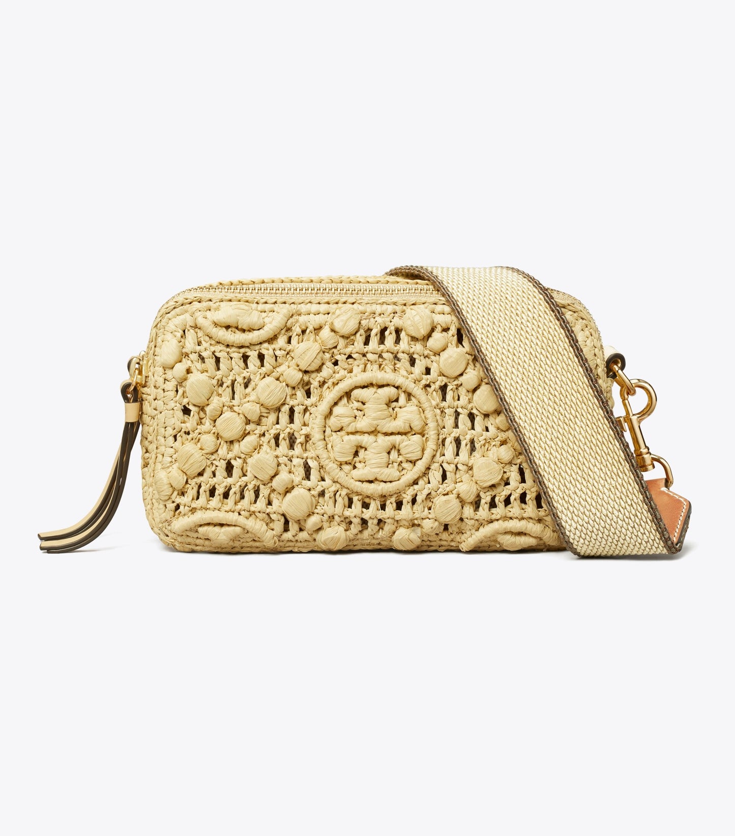 Mini Miller Raffia Crossbody Bag