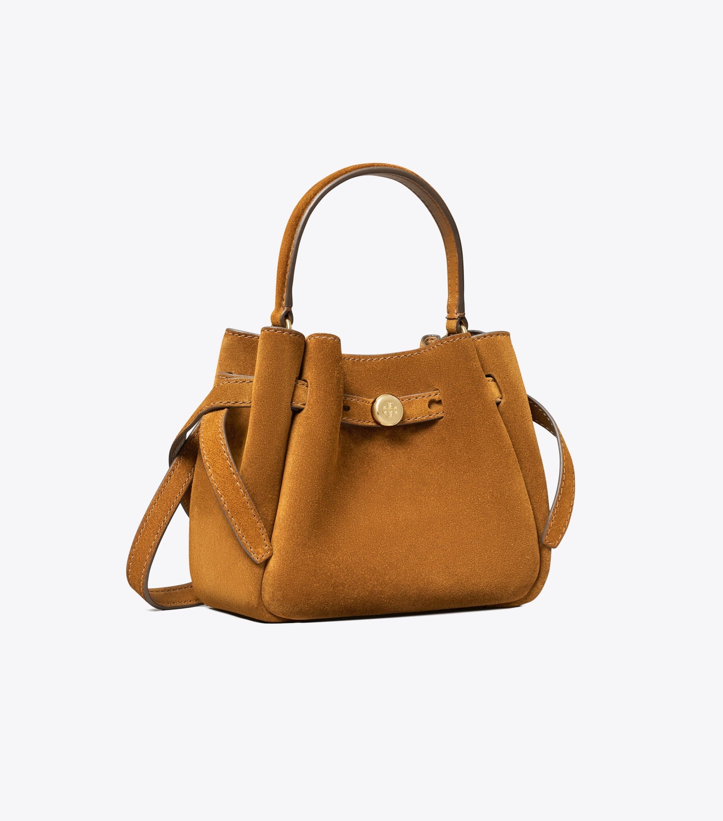 Mini Romy Suede Bucket Bag