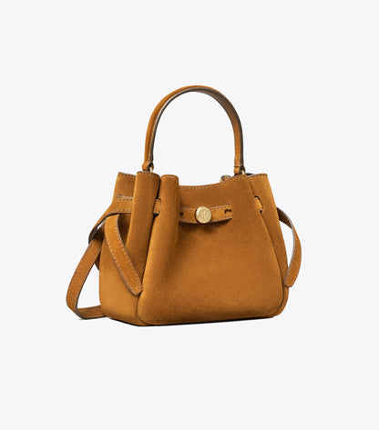 Mini Romy Suede Bucket Bag