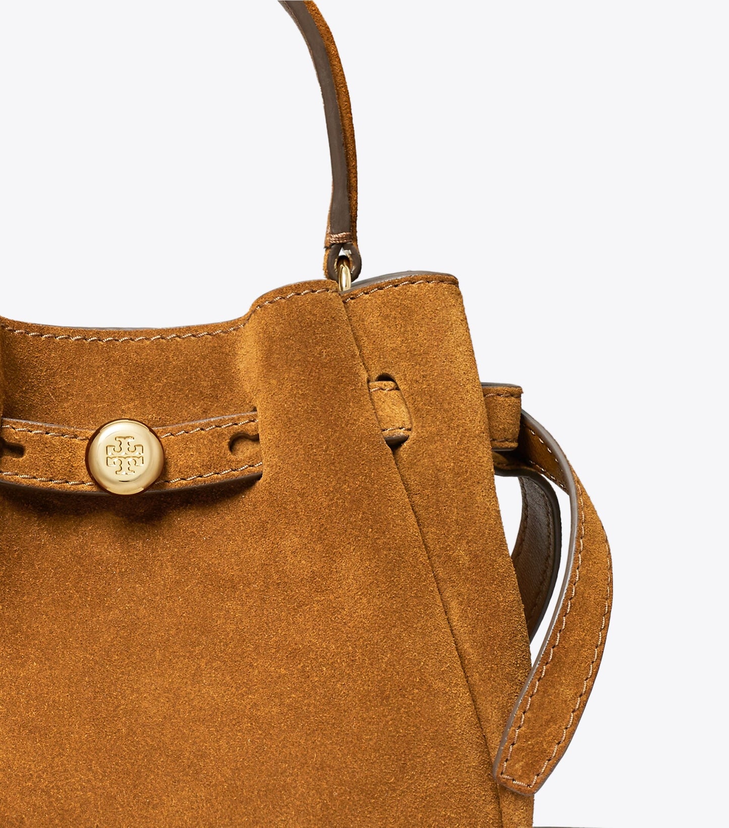 Mini Romy Suede Bucket Bag