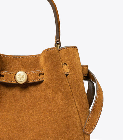 Mini Romy Suede Bucket Bag