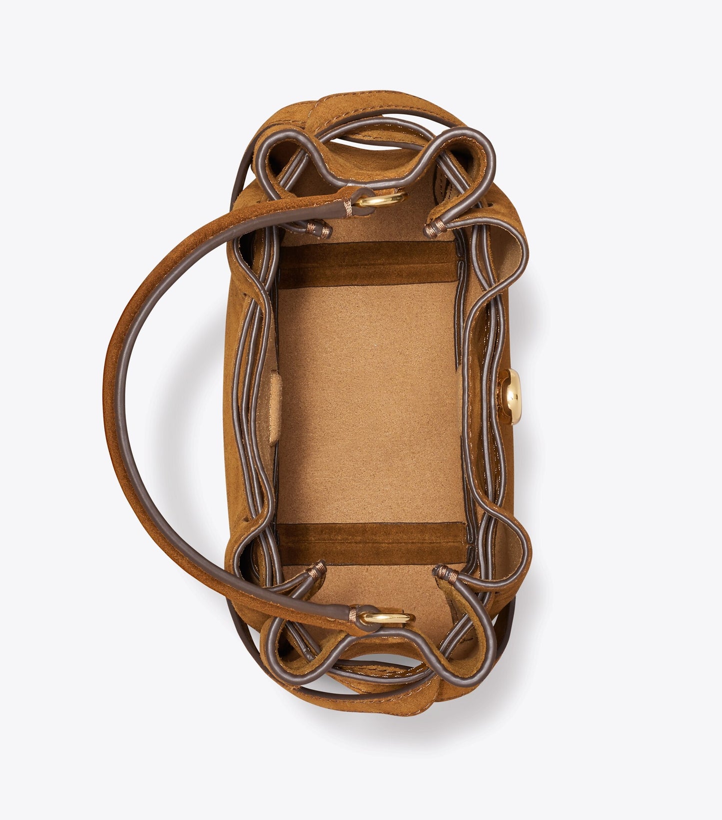 Mini Romy Suede Bucket Bag