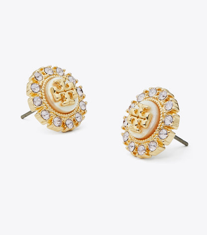 Moondance Crystal Stud Earrings