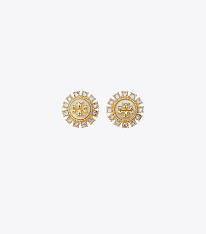 Moondance Crystal Stud Earrings