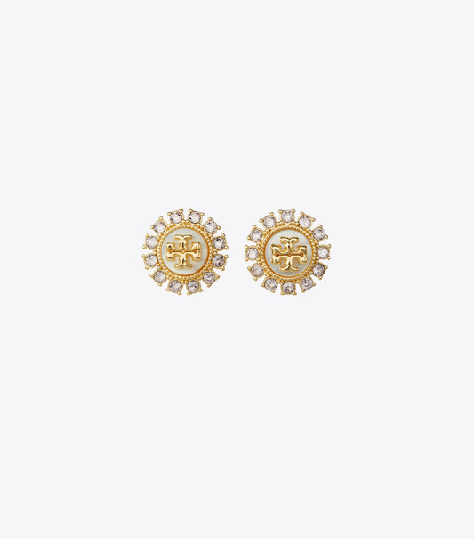 Moondance Crystal Stud Earrings