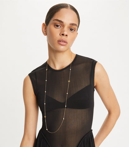 Moondance Long Pearl Necklace