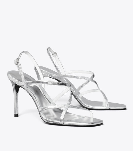 Multi-Strap Heeled Sandal