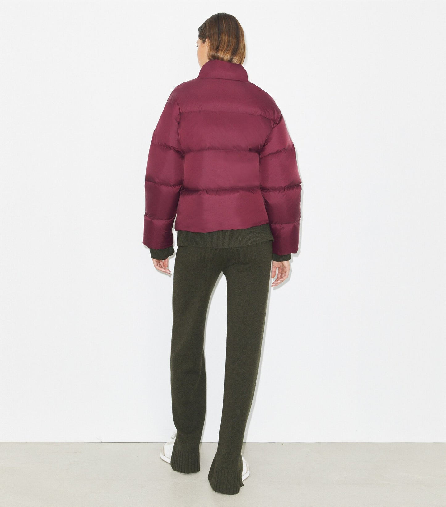 Nylon Down Puffer Jacket