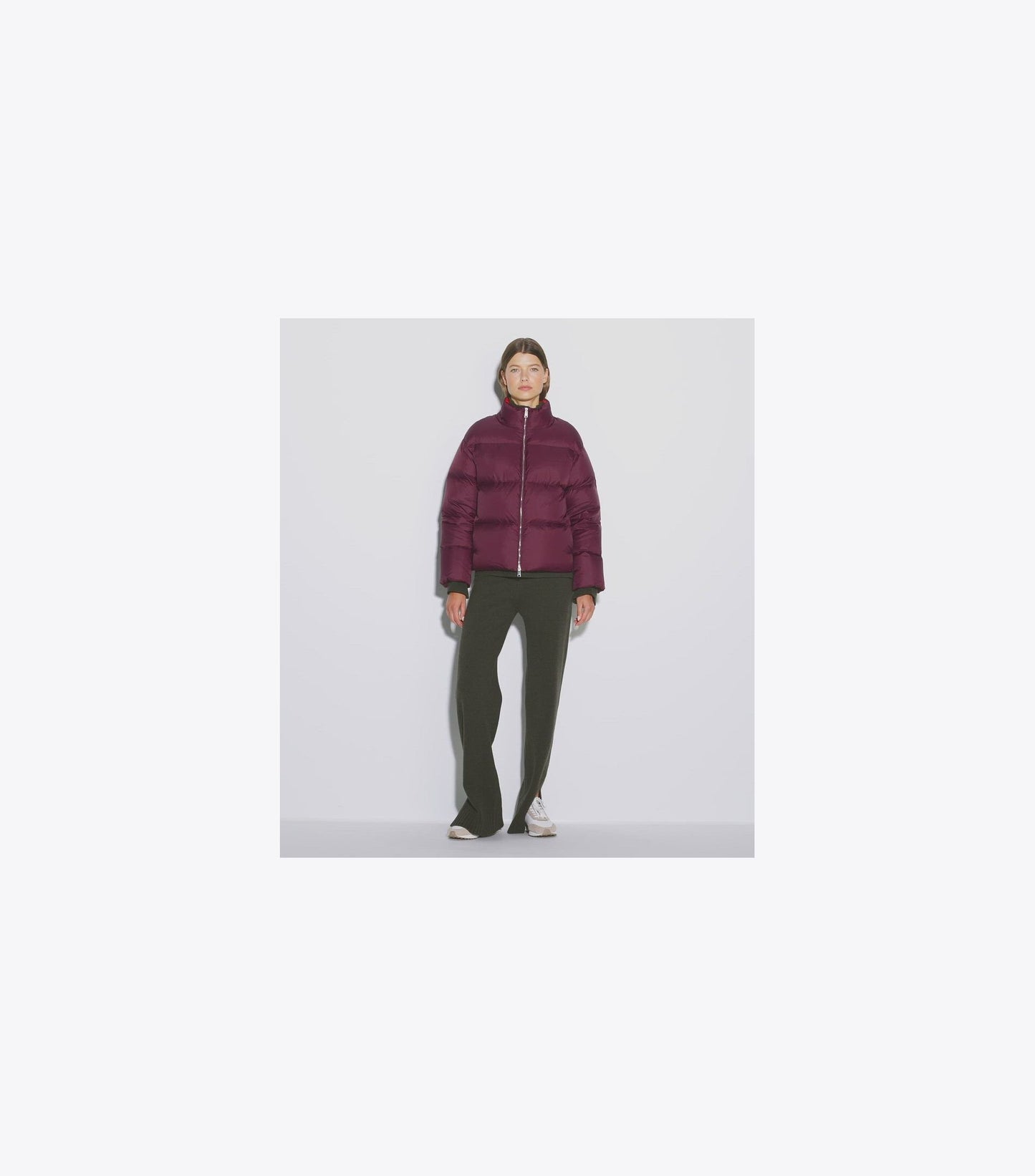 Nylon Down Puffer Jacket