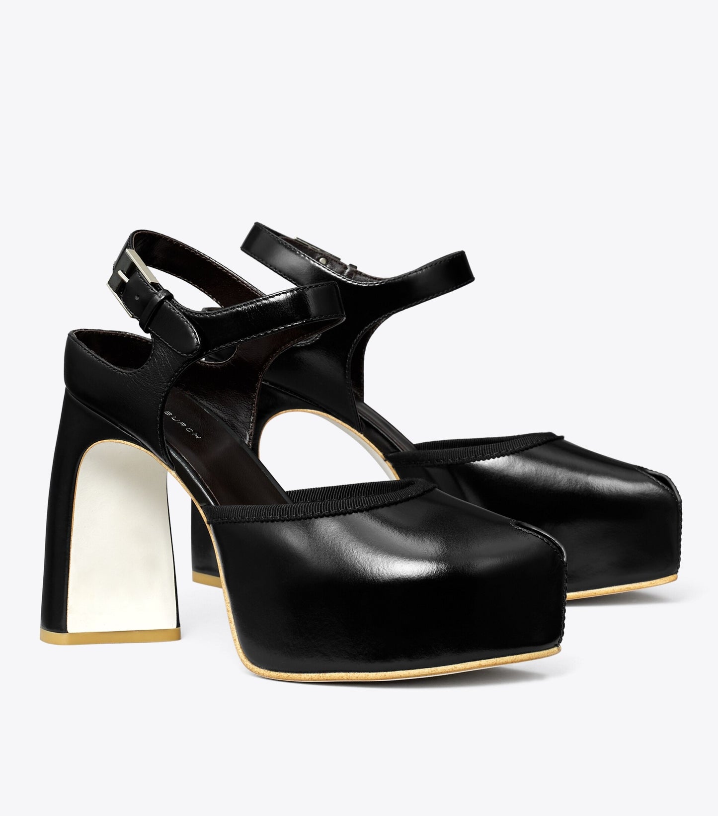 Peep-Toe Platform Sandal