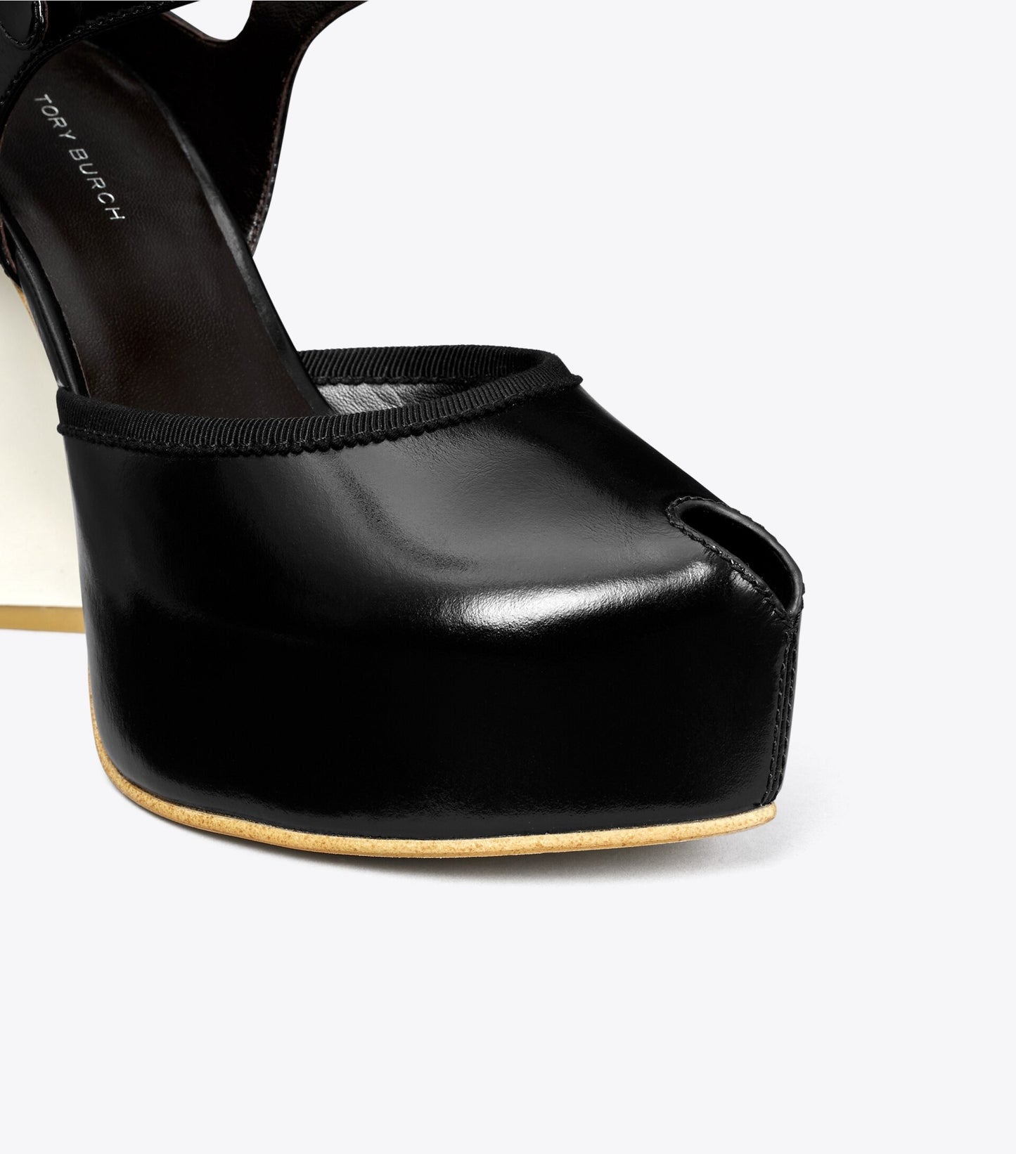 Peep-Toe Platform Sandal