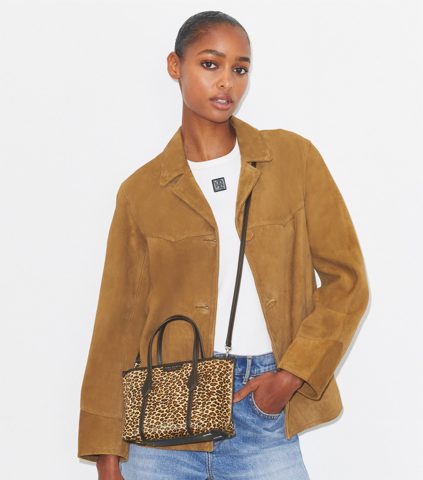 Perry Leopard Mini Tote