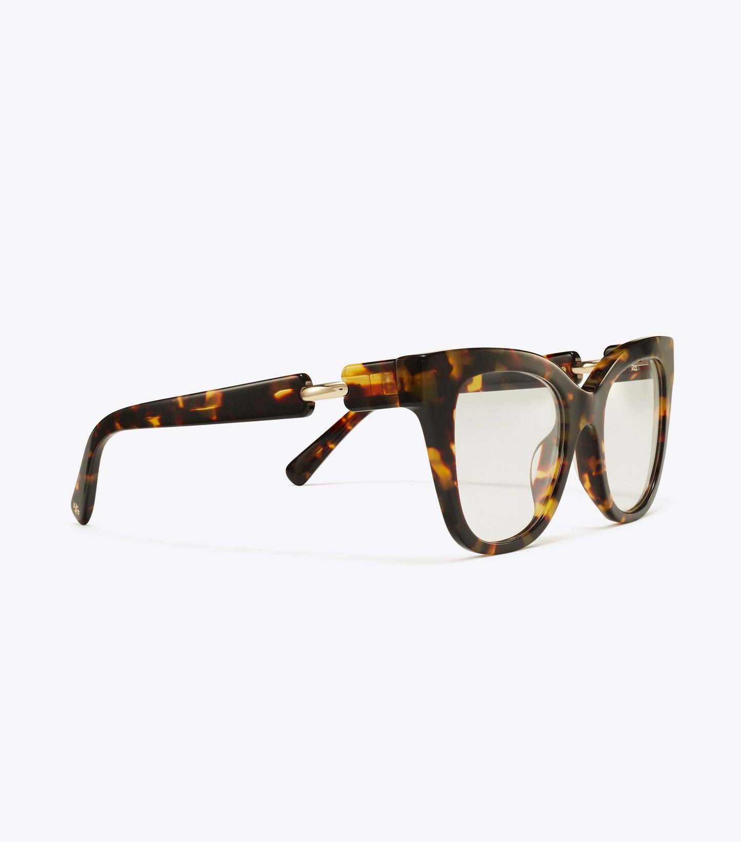 Pierced Oversized Cat-Eye Eyeglasses