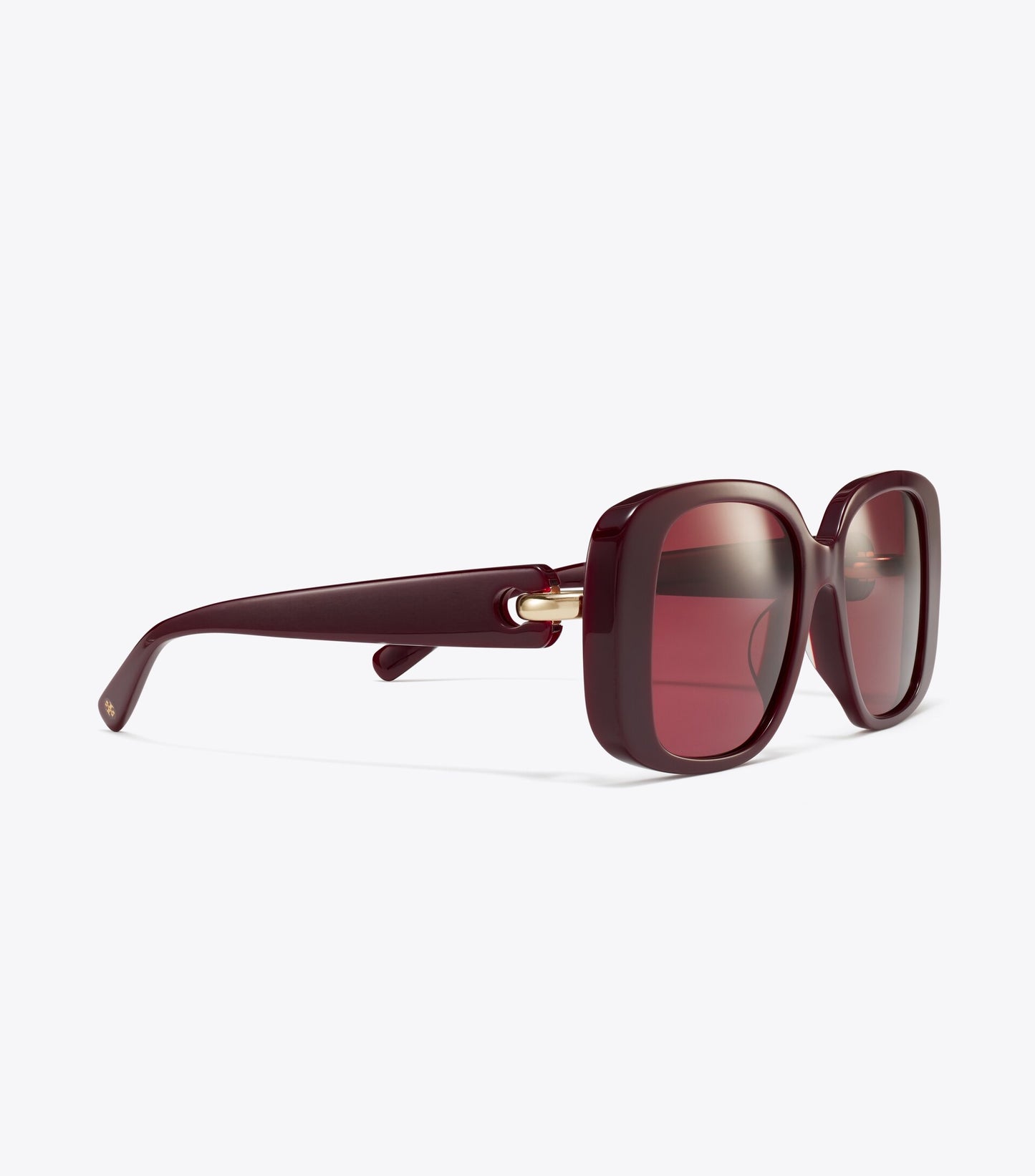 Pierced Oversized Square Sunglasses