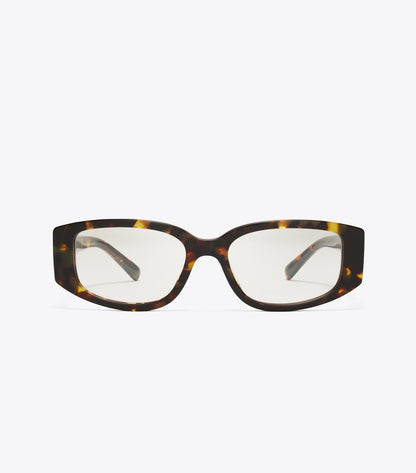 Pierced Rectangle Eyeglasses