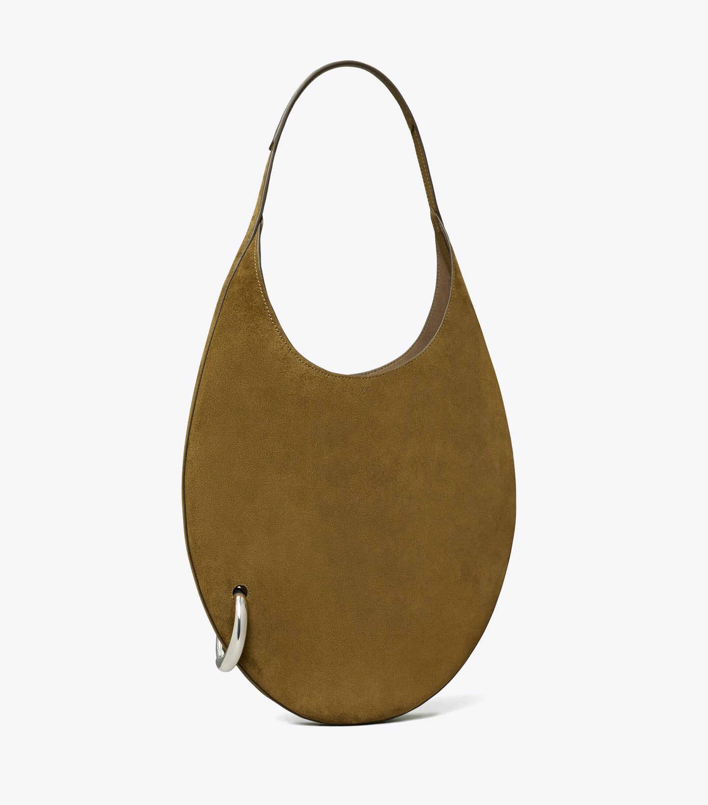 Pierced Suede Bag