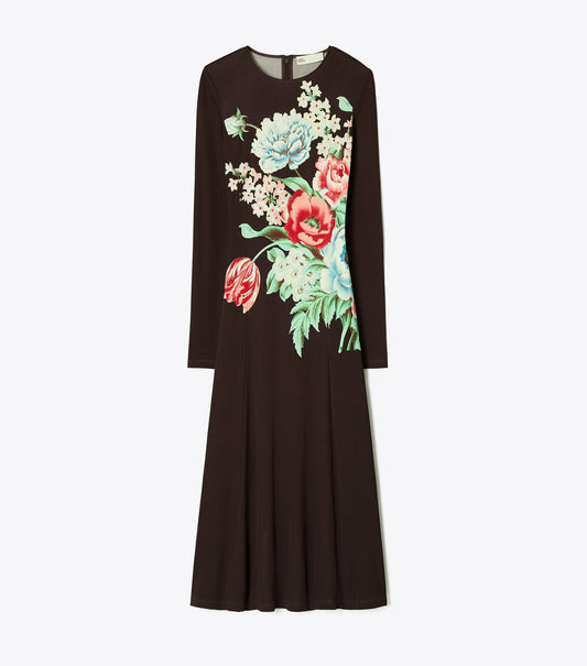Printed Jersey Dress