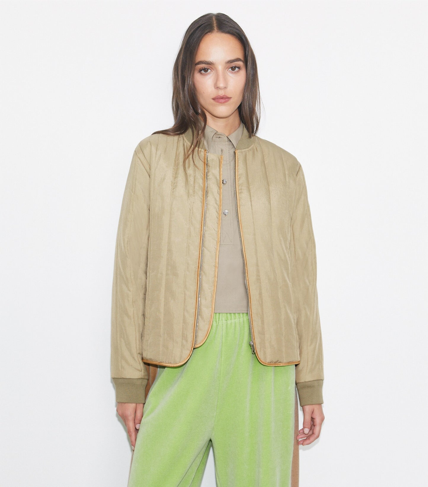 Quilted Nylon Jacket