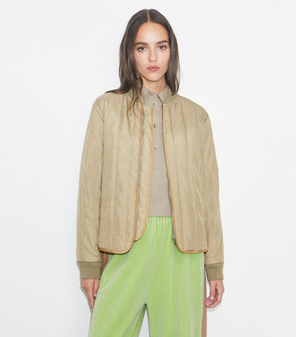 Quilted Nylon Jacket