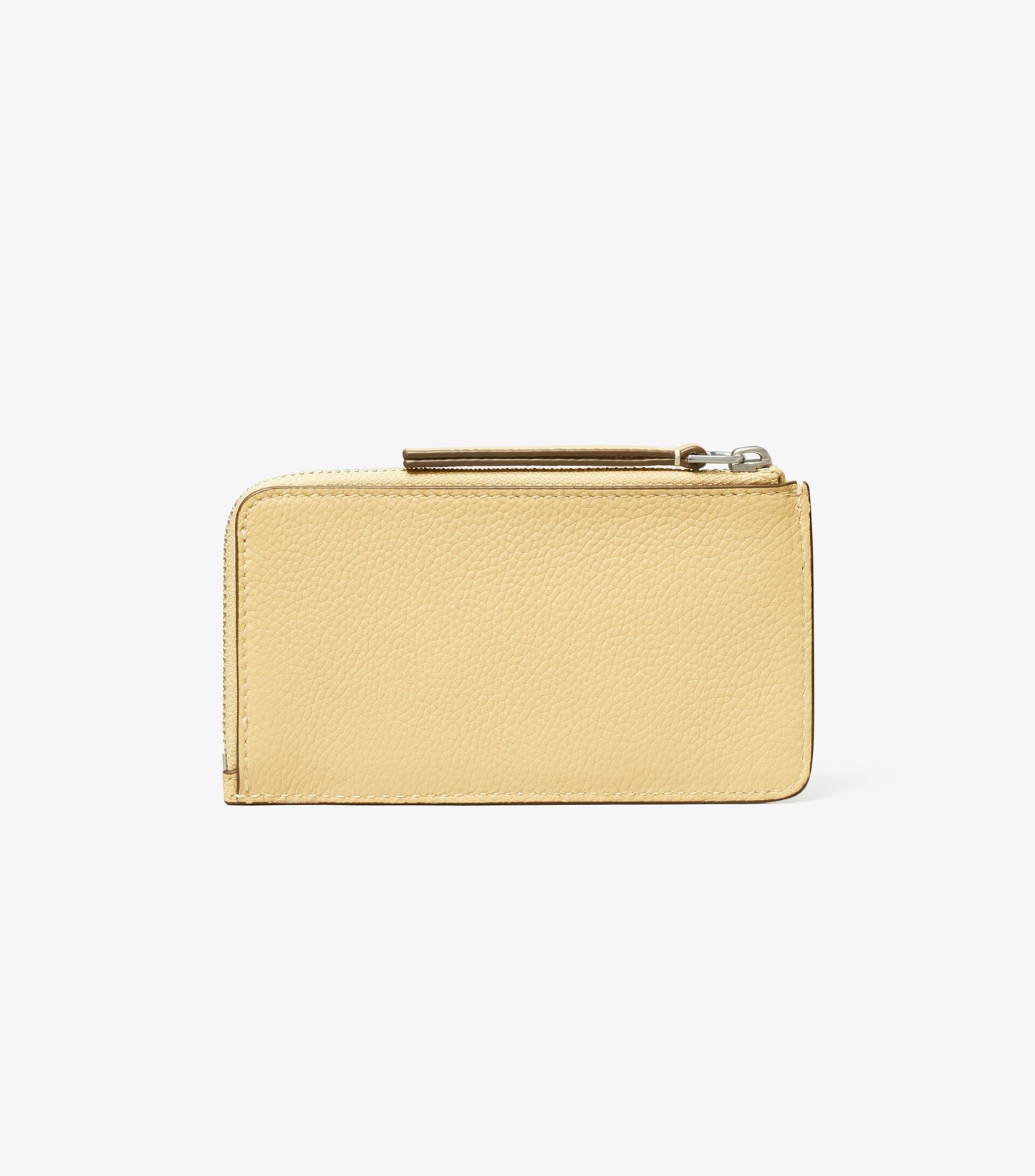 Robinson Pebbled Top-Zip Card Case