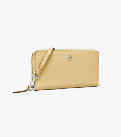 Robinson Pebbled Zip Continental Wallet