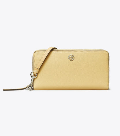 Robinson Pebbled Zip Continental Wallet