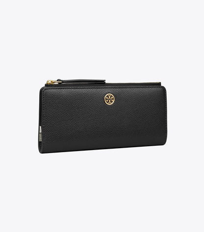 Robinson Pebbled Zip Slim Wallet