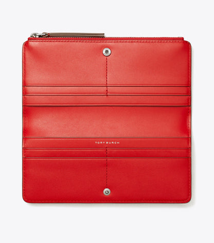 Robinson Spazzolato Zip Slim Wallet