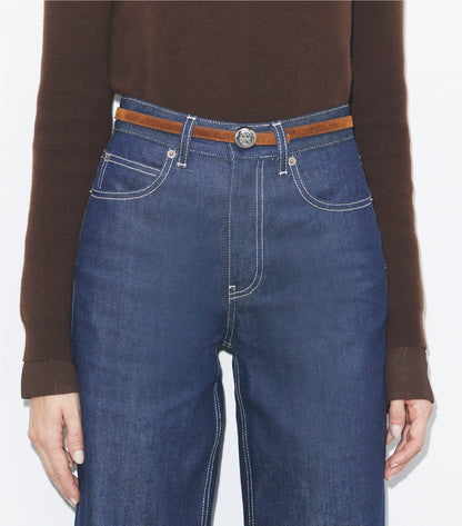 Romy Reversible Suede Belt