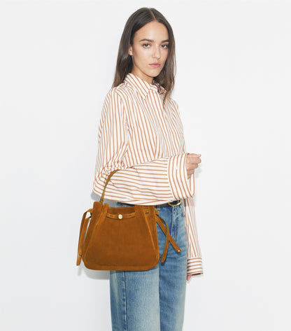Romy Suede Bucket Bag