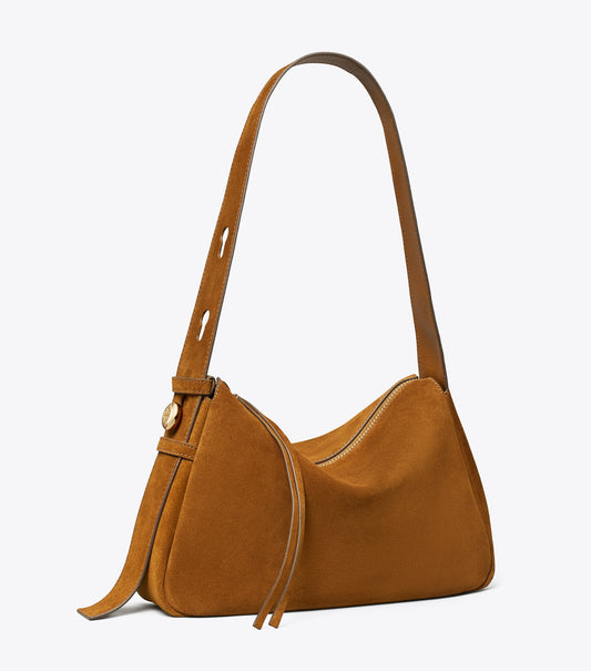 Romy Suede Shoulder Bag