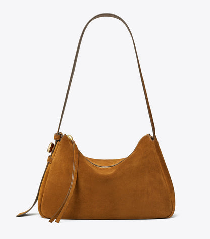 Romy Suede Shoulder Bag