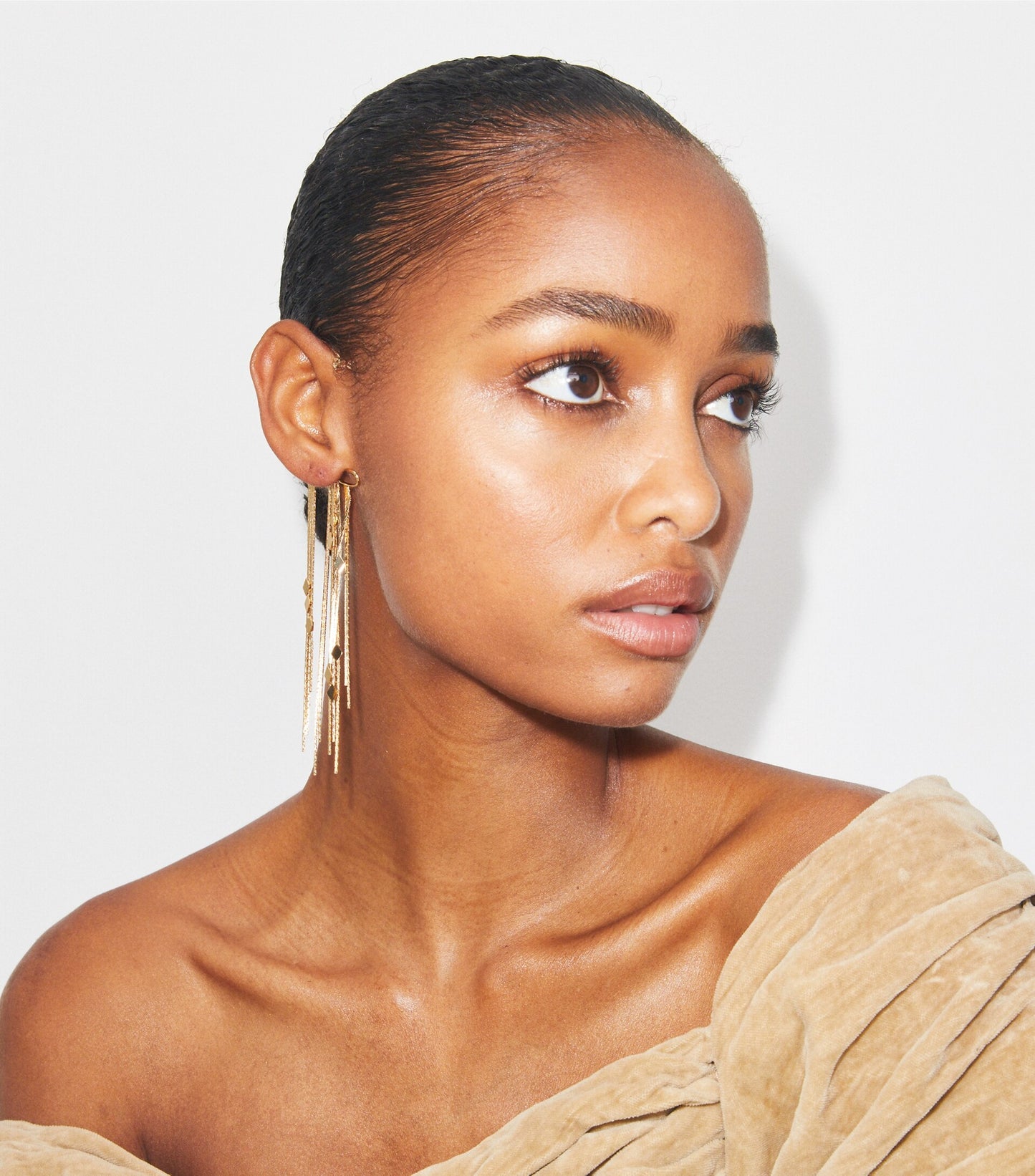 Runway Chain Ear Cuff