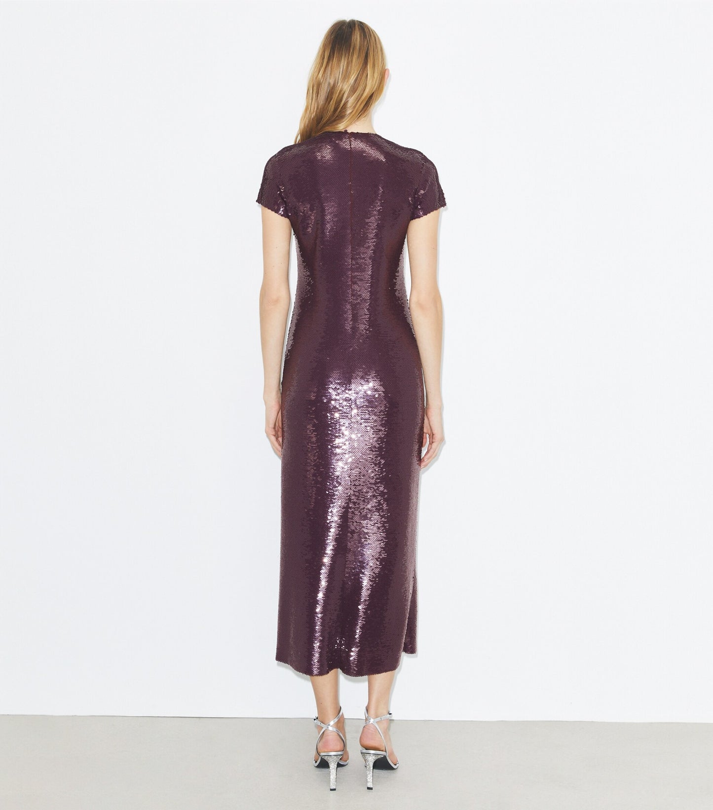 Sequined T-Shirt Dress