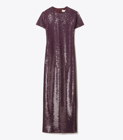 Sequined T-Shirt Dress