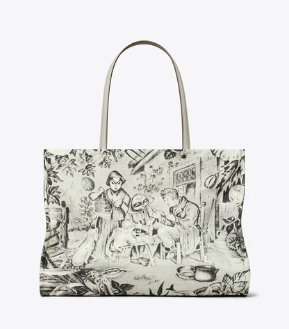Small Ella Printed Tote