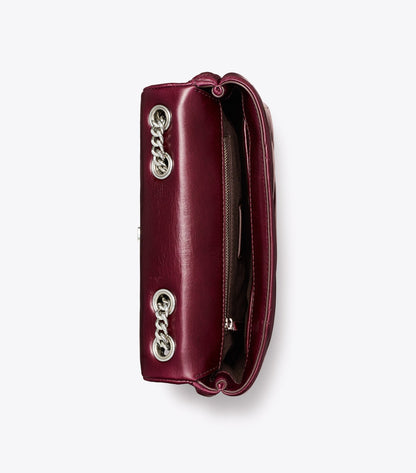 Small Kira Diamond Quilt Distressed Shoulder Bag